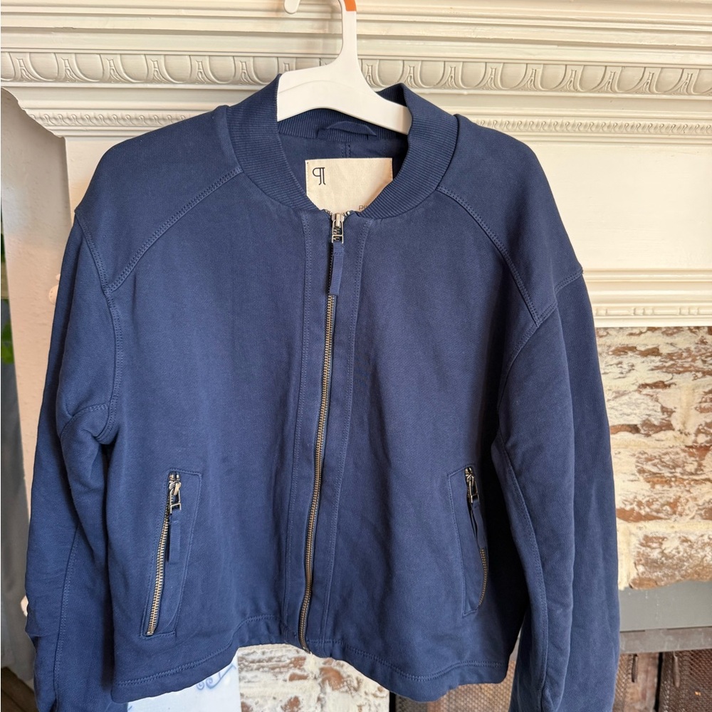 Pilcro Deep Blue Bomber Jacket